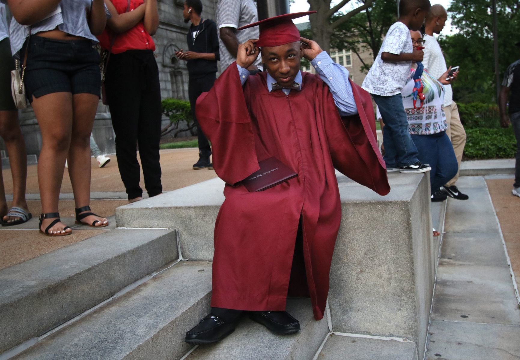 Brandon Gardner graduates from Trinity Catholic